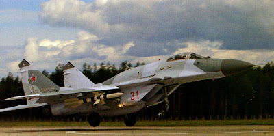 Взлет МиГ-29 СМТ 