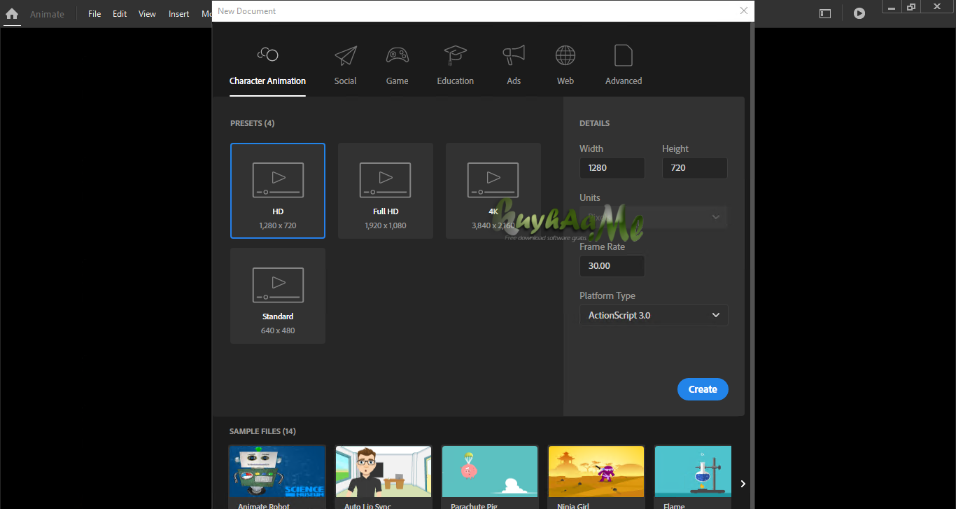 Adobe Animate 2020 Full Version kuyhAa
