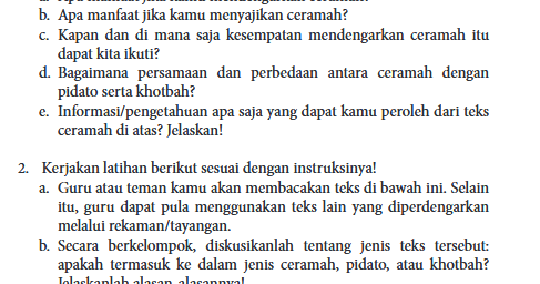 Kunci Jawaban Modul Bahasa Indonesia Kelas 11 Xi Revisi 2017 Halaman 78