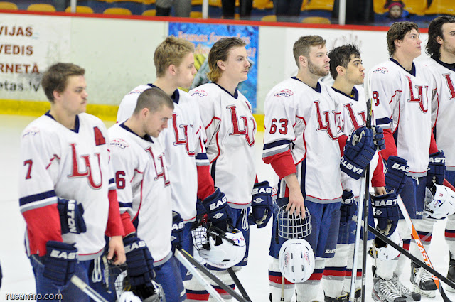 Draudzības spēle JLSS/Zemgale Liberty Flames Liberty University Athletes in Action Jelgavā