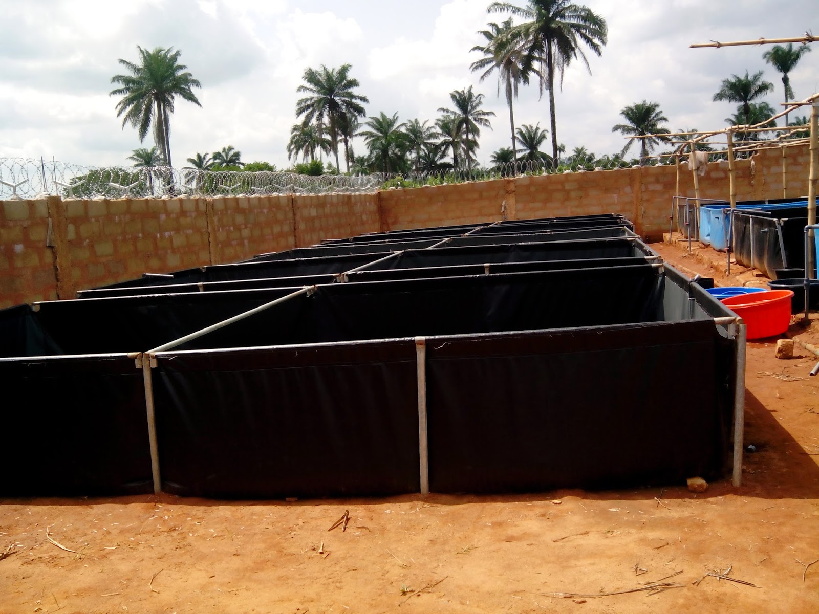 COLLASPSIBLE MOBILE FISH POND KINGSWAY AGRO SERVICES