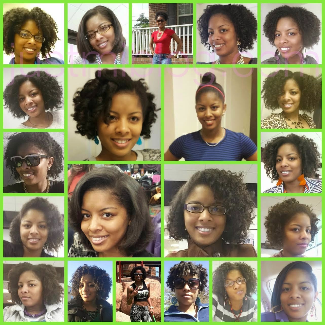 natural hairstyles for January through July