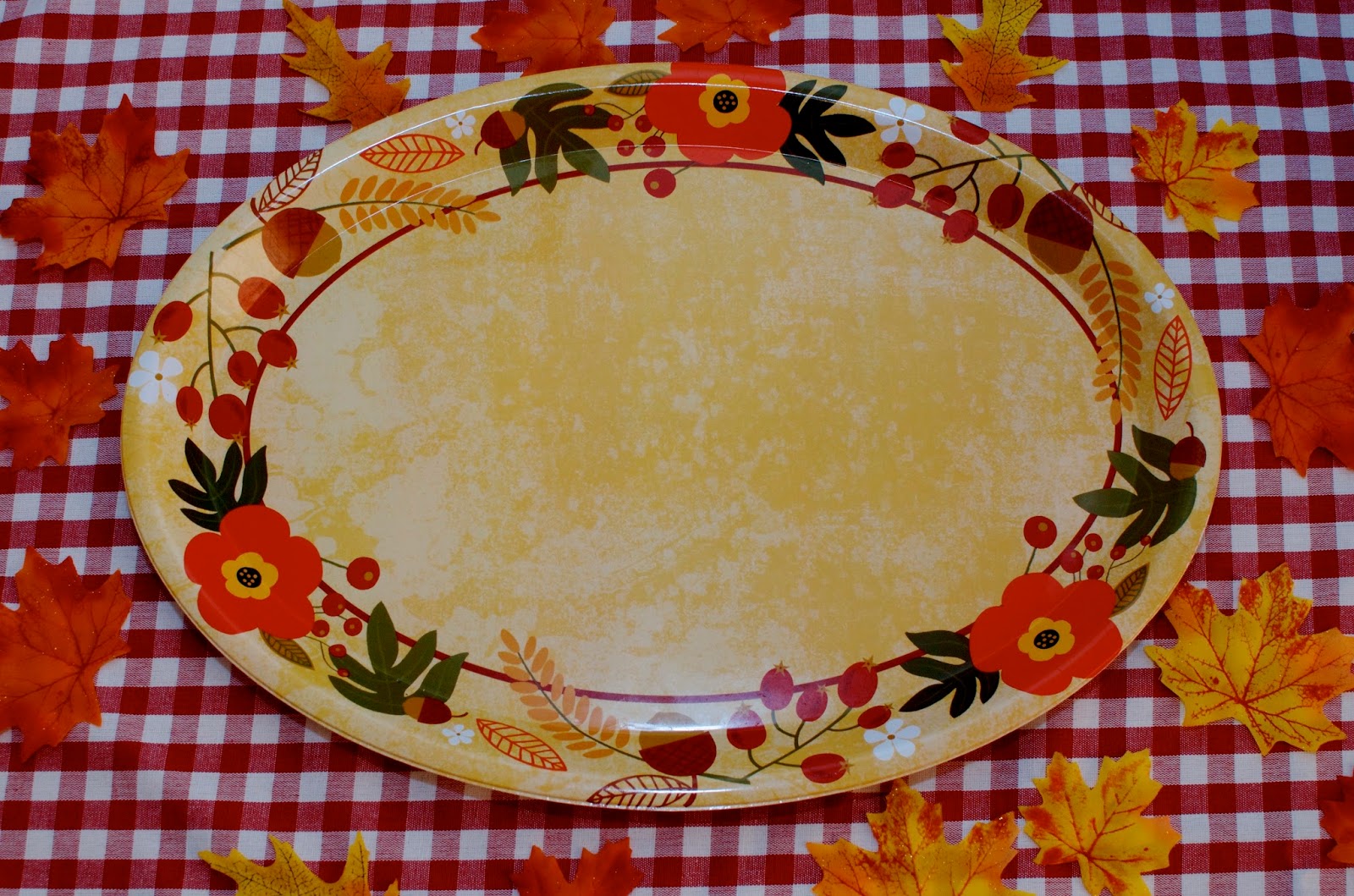 Thanksgiving serving tray