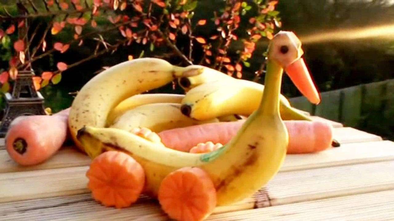 banana art decoration arts and crafts project ideas