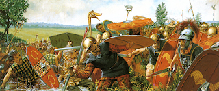 Gaulois Vercingétorix - Page 2 Caesar__s_legion_battling_gauls_by_fall3nairborne-d382282