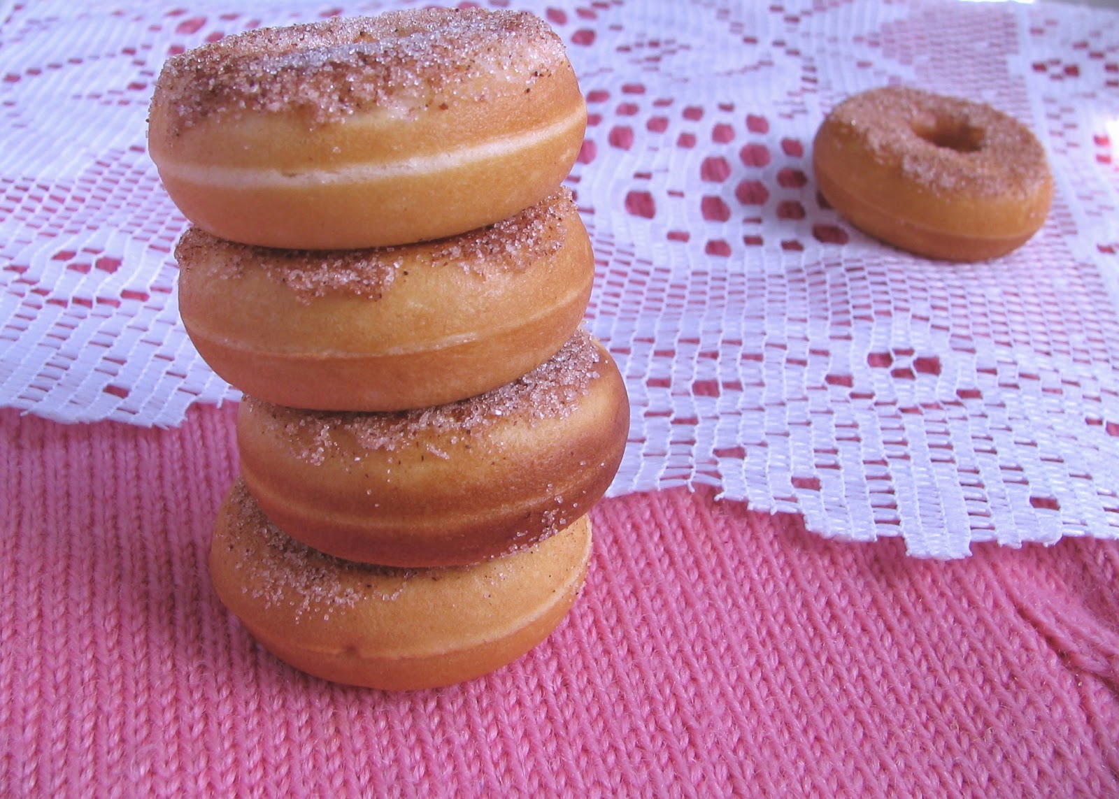 Sugar Coated Cavity Cinnamon Sugar Donuts