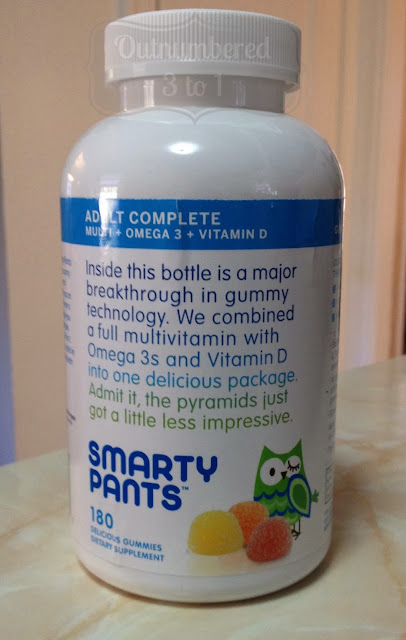 SmartyPants Adult Gummy Vitamins www.outnumbered3-1.com