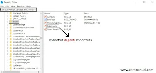 Cara Menghilangkan Tanda Panah Shortcut di Icon Desktop - IsShortcuts
