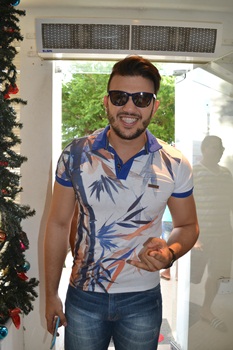 A BOUTIQUE BELLA RECEBE O CANTOR GIANNINI ALENCAR