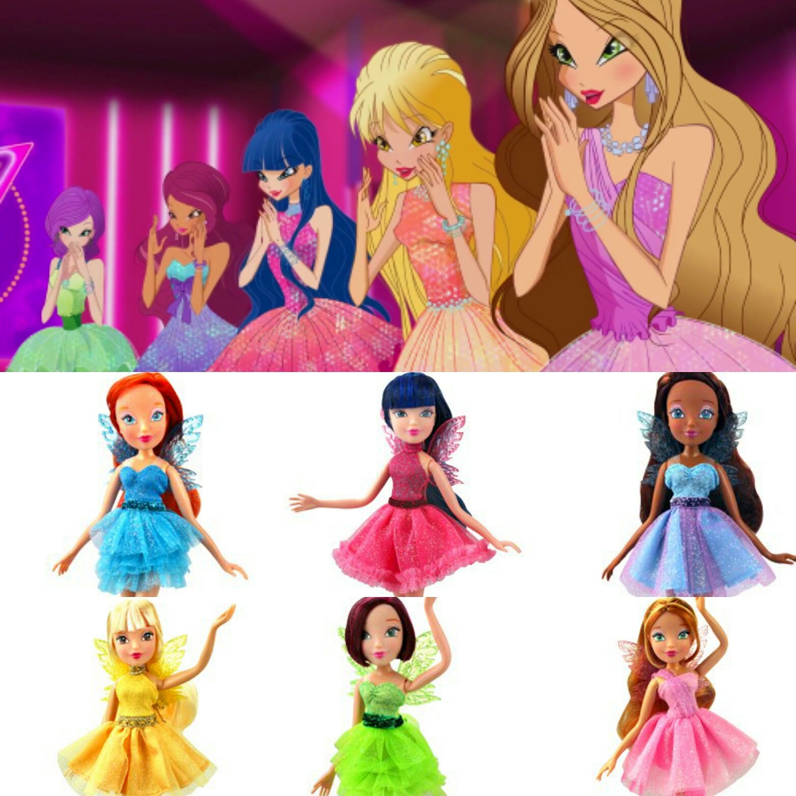 magic winx dolls