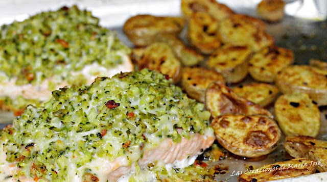 Salmón Con Costra De Brocoli