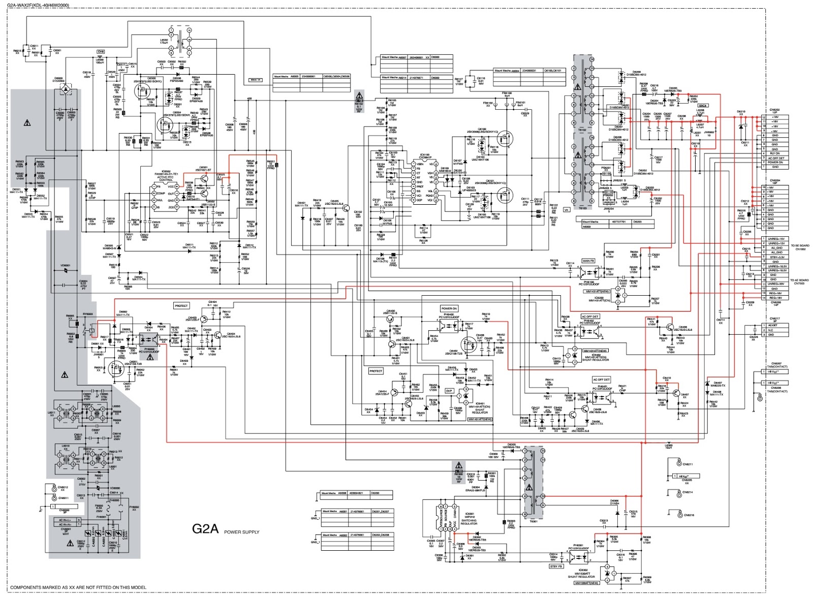 Sony Led Tv Circuit Diagram