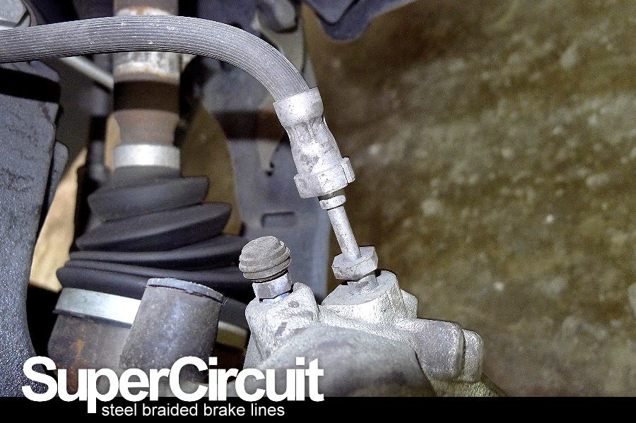 SUPERCIRCUIT Steel Braided Brake Lines Ford Kuga brake