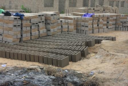 Volunteer Adventures in Africa: 50 Bags of Cement = 1000 Concrete Blocks