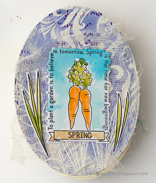 Layers of ink - Easter Egg Accordion Tutorial by Anna-Karin
