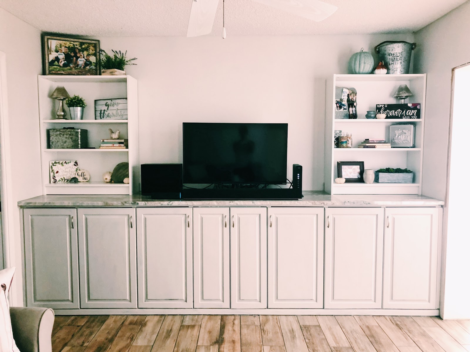 ReThunk Junk The I Dreaded To Paint and Our Family Room