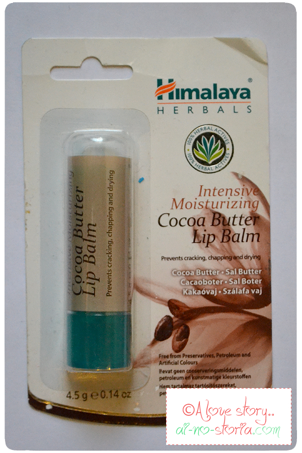 Ai no storia.. ♥ REVIEW Himalaya Cocoa Butter Lip Balm