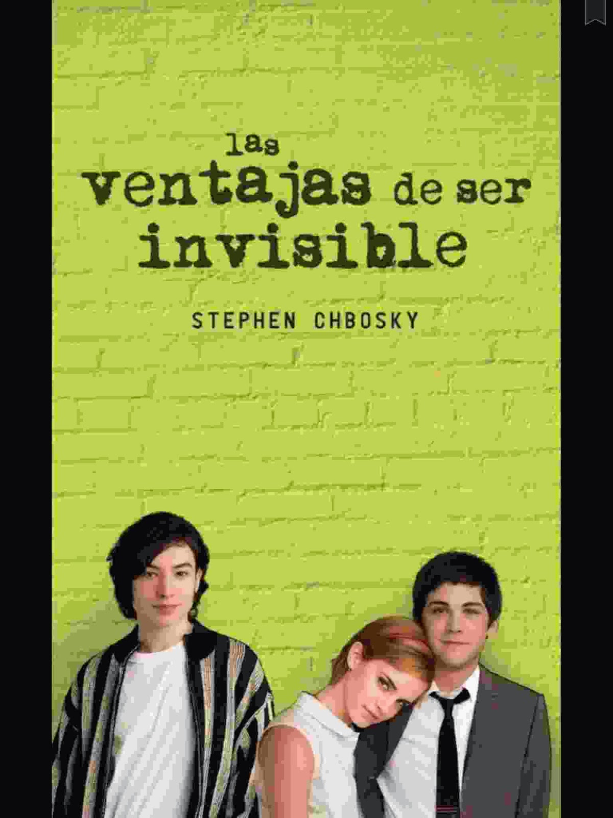 psicología en PDF LAS VENTAJAS DE SER INVISIBLE