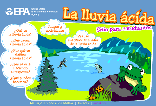 APRENDER ES DIVERTIDO LA LLUVIA ÁCIDA