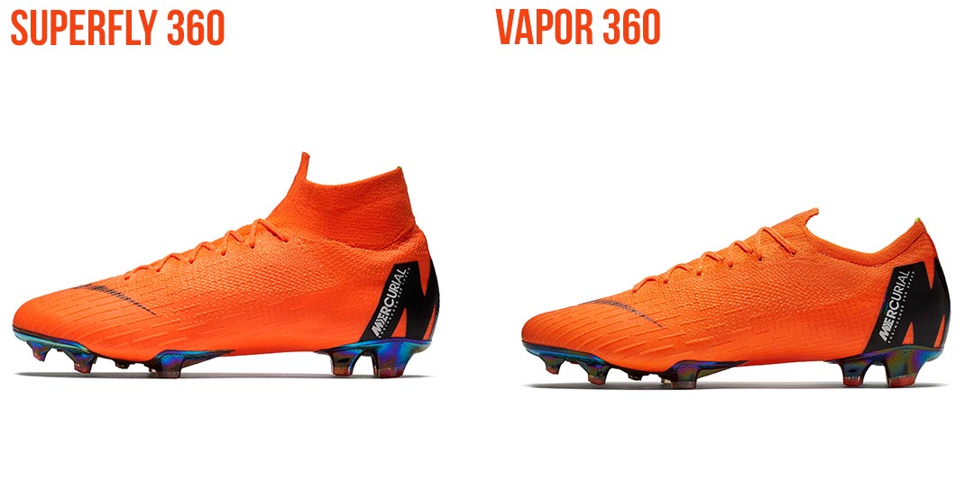 Just One Difference? Next-Gen Nike Superfly 360 vs Vapor 360 2018 Boots - Footy Headlines