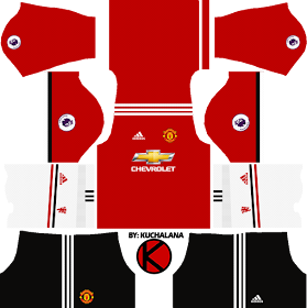 Manchester United Kits 2017/2018 - Dream League Soccer