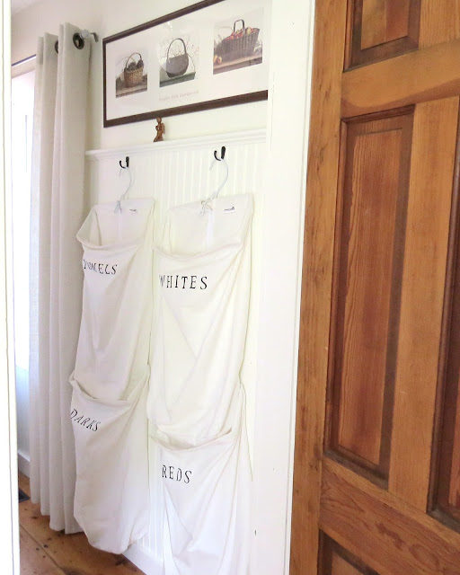 The Long Awaited Home: Teeny Tiny Laundry Room Solutions