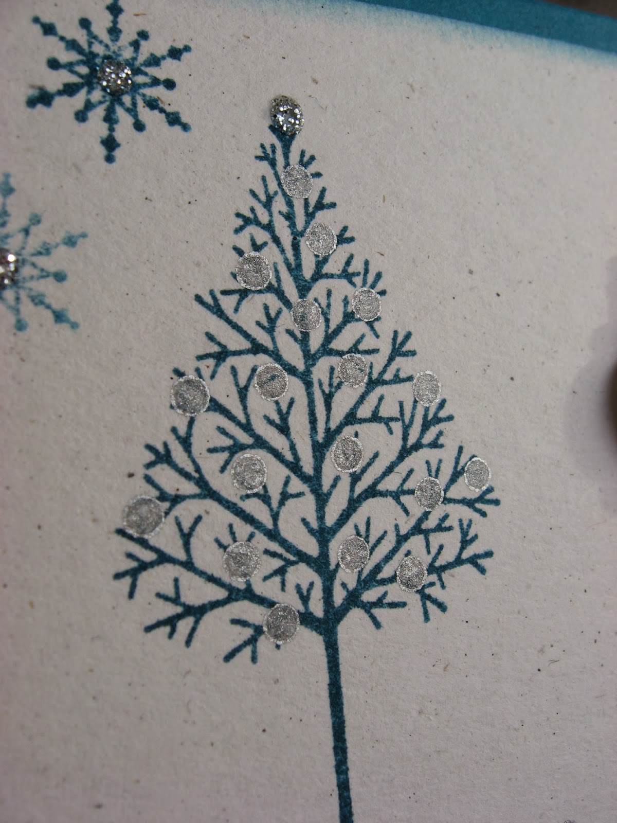 Glitzerperle: Fröhliche Weihnachten