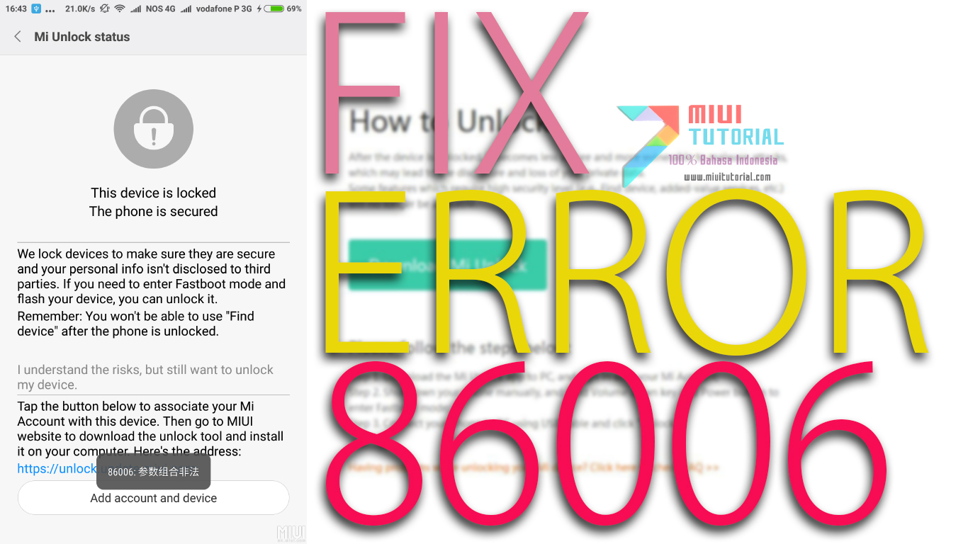 Muncul Error 86006 Ketika Unlock Bootloader di Smartphone Xiaomi? Coba