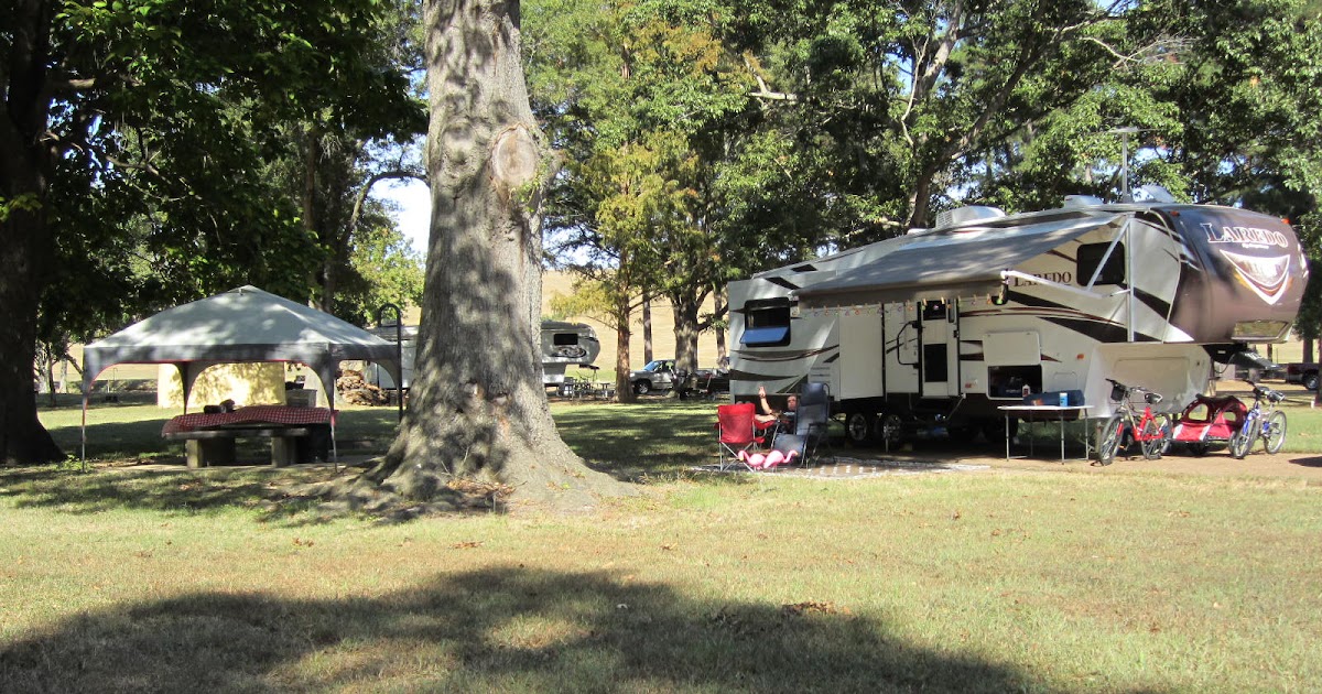 We Would Rather Be Camping Oak Grove Campground At Sardis Lake