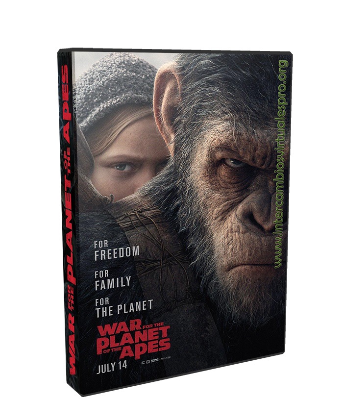 El planeta de los simios: La guerra 2017 poster box cover