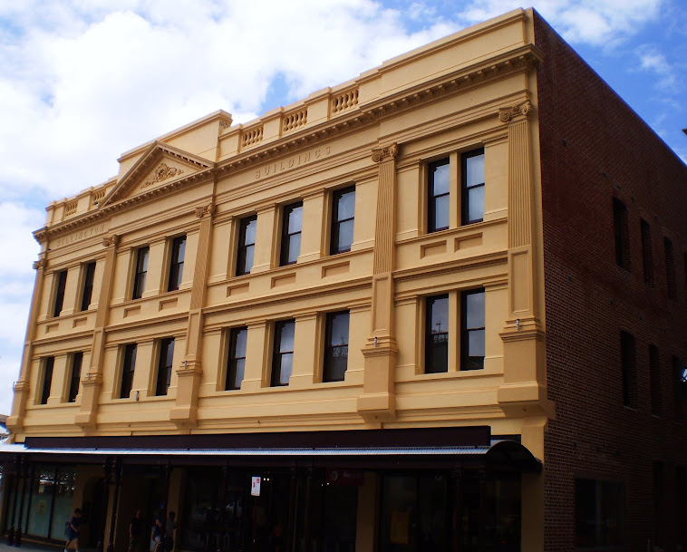 Cnr Wellington and William St., Perth - "Wellington Buildings" built 1910