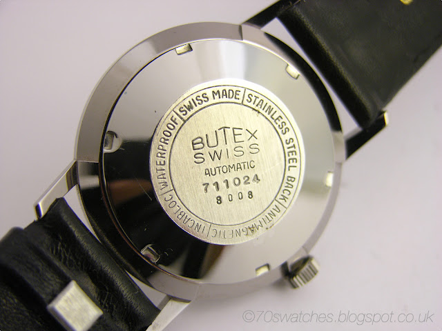 Very Nice Vintage Funky Retro 60s Butex Automatic Watch - ETA 2452