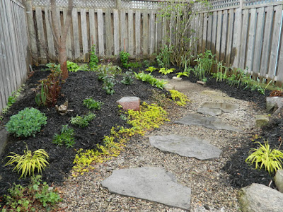 Coxwell East Danforth backyard renovation after by Paul Jung Gardening Services Toronto