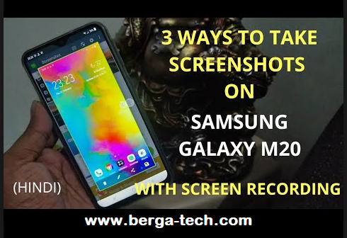 Panduan Cara Screenshot Samsung Galaxy Type M10, Galaxy M20 & Galaxy M30