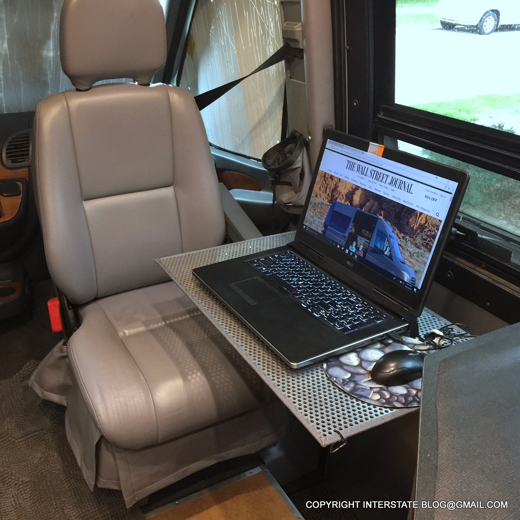 THE INTERSTATE BLOG ADAPTING A LAGUN TABLE FOR THE AIRSTREAM INTERSTATE