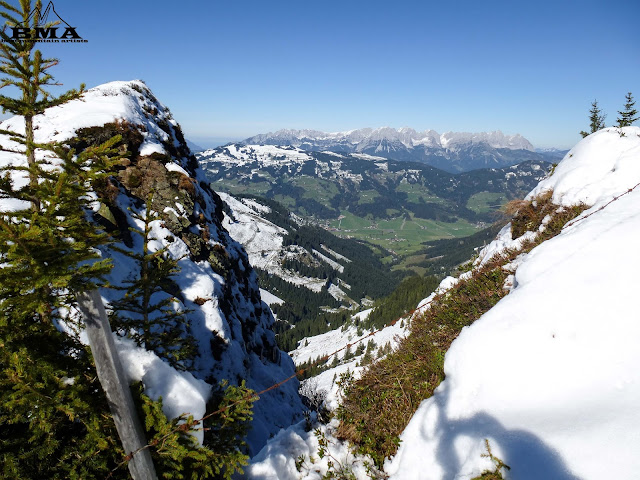 Wanderung von Kirchberg in den kitzbüheler alpen zum Gampenkogel