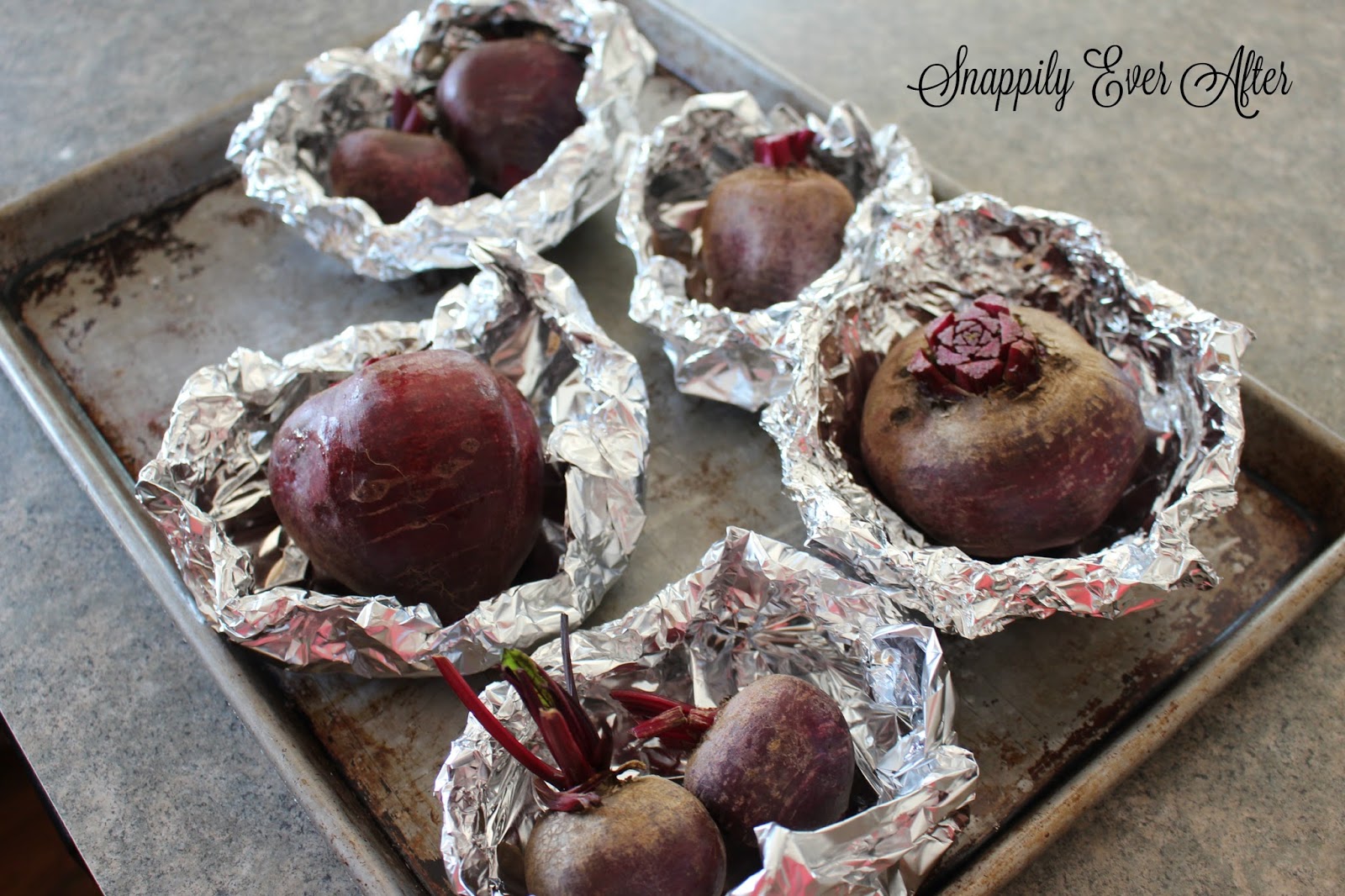 Snappily Ever After How to Roast Beets in the Oven