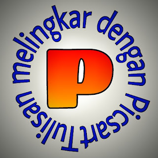Cara Membuat Text Melingkar di Picsart