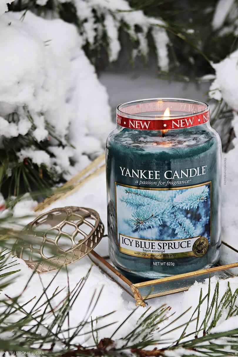Yankee Candle Icy Blue Spruce Q4 2018 Po tej stronie lustra