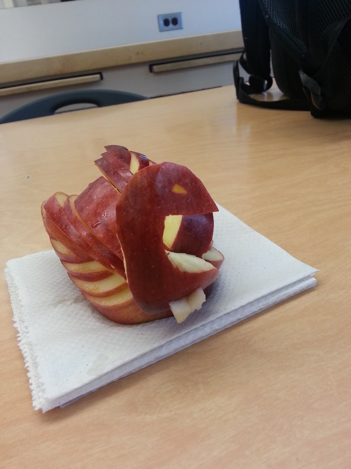Food aRTist *Garnishing* Apple Bird♥