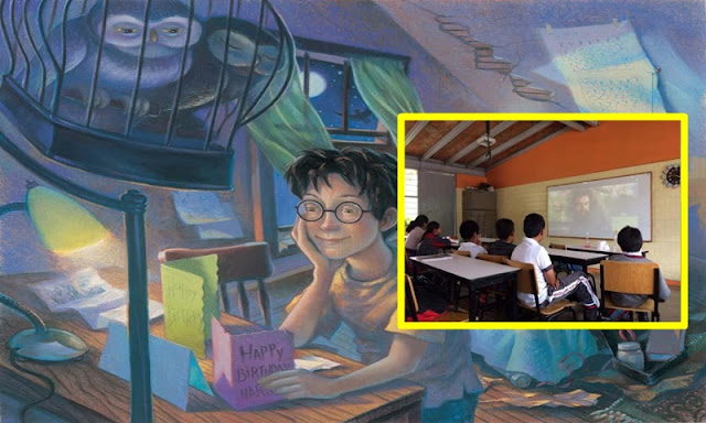 Maestra de Tlaxcala usa a Harry Potter para enseñar matemáticas e inglés