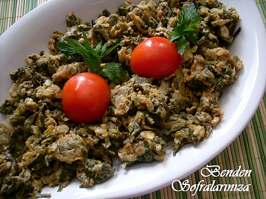 Çirişli Yumurtalı Börek ve Yumurtalı Çiriş Kavurması