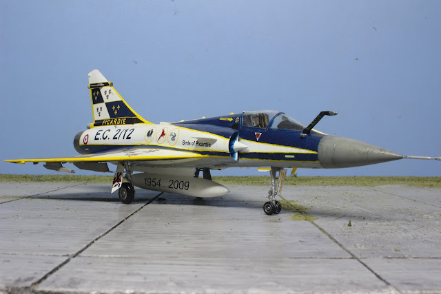 mirage 2000C Italeri maquette du mirage 2000C d'Italeri au 1/48.