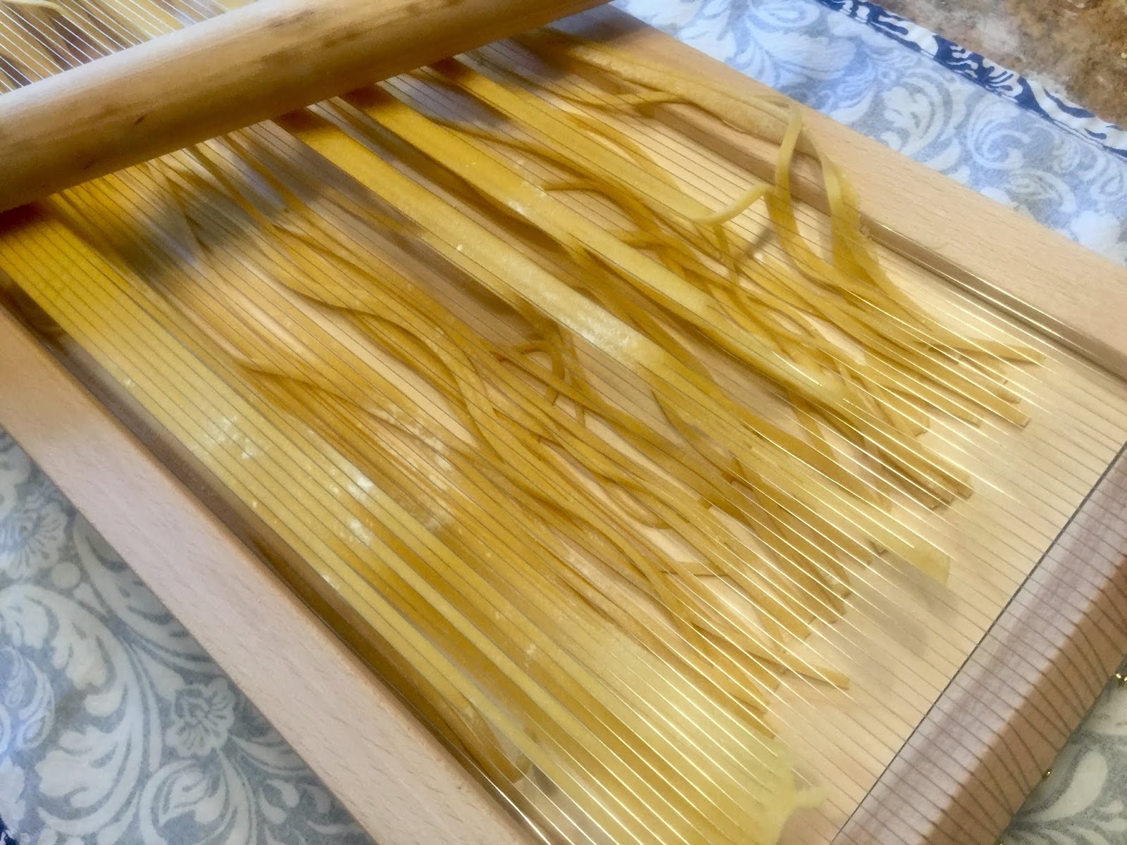 Making a Pasta Guitar