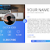HOW TO MAKE AN ANIMATED SLIDING PROFILE CARD USING HTML5 CSS3 AND JQUERY