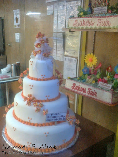 Wedding cake by Bakers' Fair