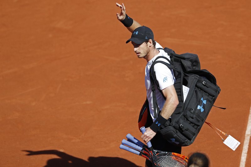 Andy Murray withdrawn from an exhibition match Due to Sore Hip Injury Andy Murray withdrawn from an exhibition match Due to Sore Hip Injury