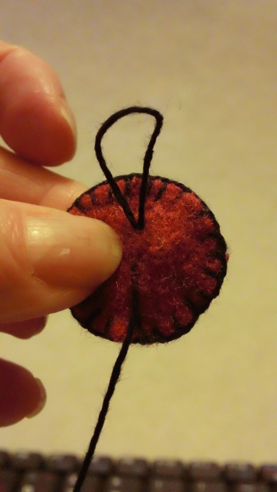 Penny Rugs and More Penny Rug Bookmark Tutorial