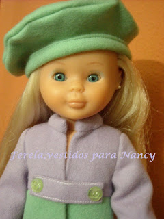 Nancy,Ferela,vestidos,abrigos,ropa,muñeca,