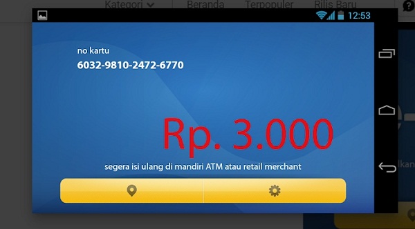 Aplikasi Mandiri E-Money Info Untuk Mengecek Saldo E-Toll 3 Aplikasi Mandiri E-Money Info Untuk Mengecek Saldo E-Toll 3